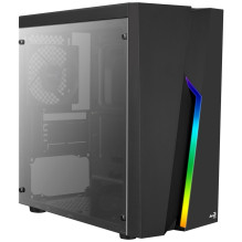 „Aerocool Bolt Mini“ mini bokštas, juodas
