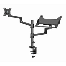 Gembird MA-DA-04 monitor mount / stand 81.3 cm (32") Desk Black Gembird MA-DA-04 monitor mount / stand 81.3 cm (32") Desk Black