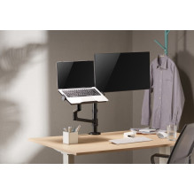 Gembird MA-DA-04 monitor mount / stand 81.3 cm (32") Desk Black Gembird MA-DA-04 monitor mount / stand 81.3 cm (32") Desk Black