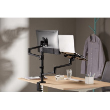 Gembird MA-DA-04 monitor mount / stand 81.3 cm (32") Desk Black Gembird MA-DA-04 monitor mount / stand 81.3 cm (32") Desk Black