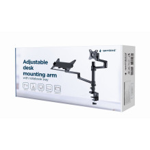 Gembird MA-DA-04 monitor mount / stand 81.3 cm (32") Desk Black Gembird MA-DA-04 monitor mount / stand 81.3 cm (32") Desk Black