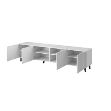 Cama RTV spintelė PAFOS 200x42x52 Balta matinė Cama RTV spintelė PAFOS 200x42x52 Balta matinė