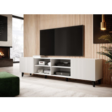 Cama RTV spintelė PAFOS 200x42x52 Balta matinė Cama RTV spintelė PAFOS 200x42x52 Balta matinė