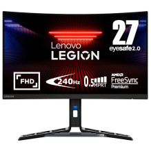 „Lenovo Legion R27fc-30“ LED ekranas 68,6 cm (27 colių) 1920 x 1080 pikselių „Full HD“ juodas