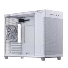 „Asus AP201 Prime Case TG“ baltas kompiuterio korpusas