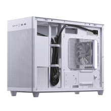 „Asus AP201 Prime Case TG“ baltas kompiuterio korpusas