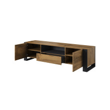 Cama TV staliukas WOOD wotan / antracito spalvos Cama TV staliukas WOOD wotan / antracito spalvos