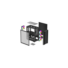 „DeepCool CC560 ARGB V2 Midi Tower“ (juodas) „DeepCool CC560 ARGB V2 Midi Tower“ (juodas)