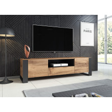 Cama TV staliukas WOOD wotan / antracito spalvos Cama TV staliukas WOOD wotan / antracito spalvos