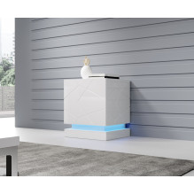 QIU bedside table lighting 2 pcs blue QIU bedside table lighting 2 pcs blue