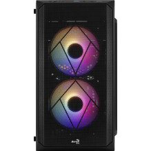 Aerocool CS107V2 kompiuterio korpusas Mini Tower juodas Aerocool CS107V2 kompiuterio korpusas Mini Tower juodas