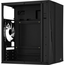 Aerocool CS107V2 kompiuterio korpusas Mini Tower juodas Aerocool CS107V2 kompiuterio korpusas Mini Tower juodas