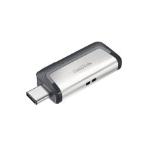 „Sandisk Ultra Dual Drive USB Type-C“ USB atmintinė 128 GB USB A tipo / USB C tipo 3.2 kartos 1 (3.1 kartos 1) juoda, si