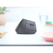 „Logitech MX Vertical Advanced Ergonimic“ pelė, belaidė RF + „Bluetooth“, optinė, 4000 DPI, dešiniarankiams