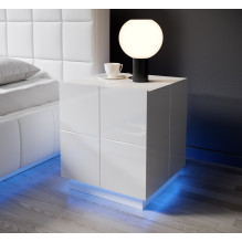 Cama REJA bedside table light blue Cama REJA bedside table light blue