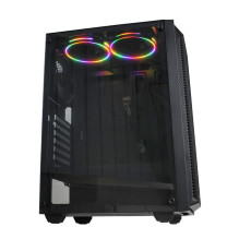 iBox CETUS 906 Midi Tower, juodas