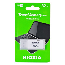 „Kioxia TransMemory U202“ USB atmintinė 32 GB USB A tipo 2.0, balta