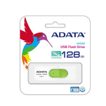 ADATA UV320 USB atmintinė 128 GB USB A tipo 3.2 Gen 1 (3.1 Gen 1) Žalia, Balta ADATA UV320 USB atmintinė 128 GB USB A tipo 3.2 Gen 1 (3.1 Gen 1) Žalia, Balta