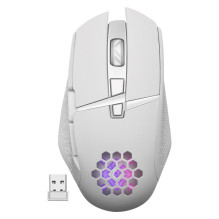 Pelės apsauga GM-514 GLORY OPTIC RF RGB 3200dpi 7P balta Pelės apsauga GM-514 GLORY OPTIC RF RGB 3200dpi 7P balta