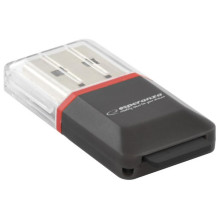 Esperanza EA134K card reader Black,Silver,Transparent USB 2.0 Esperanza EA134K card reader Black,Silver,Transparent USB 2.0