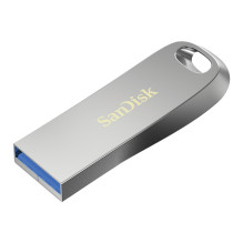 „SanDisk Ultra Luxe“ USB atmintinė 64 GB USB A tipo 3.2 kartos 1 (3.1 kartos 1) sidabrinė