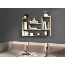 BILBAO 4P hanging bookcase 100x16x60 cm sonoma BILBAO 4P hanging bookcase 100x16x60 cm sonoma