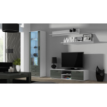 Cama set of two shelves 125cm SOHO white matte Cama set of two shelves 125cm SOHO white matte