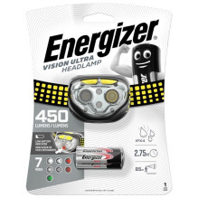 ENERGIZER Headlight Vision Ultra 3AA 450 LM, 3 colours of light ENERGIZER Headlight Vision Ultra 3AA 450 LM, 3 colours of light