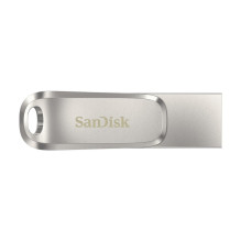 „SanDisk Ultra Dual Drive Luxe“ USB atmintinė, 1000 GB, USB A tipo / C tipo 3.2 kartos 1 (3.1 kartos 1), nerūdijančio pl „SanDisk Ultra Dual Drive Luxe“ USB atmintinė, 1000 GB, USB A tipo / C tipo 3.2 kartos 1 (3.1 kartos 1), nerūdijančio pl