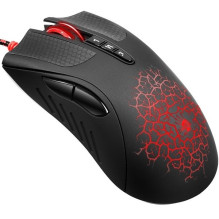 Žaidimų pelė BLOODY A90 Dešinė, USB A tipo, optinė, 6200 DPI Žaidimų pelė BLOODY A90 Dešinė, USB A tipo, optinė, 6200 DPI