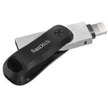 SanDisk iXpand USB flash drive 64 GB USB Type-A / Lightning 3.2 Gen 2 (3.1 Gen 2) Black, Silver SanDisk iXpand USB flash drive 64 GB USB Type-A / Lightning 3.2 Gen 2 (3.1 Gen 2) Black, Silver