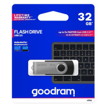 Goodram UTS3 USB flash drive 32 GB USB Type-A 3.2 Gen 1 (3.1 Gen 1) Black Goodram UTS3 USB flash drive 32 GB USB Type-A 3.2 Gen 1 (3.1 Gen 1) Black