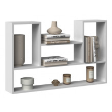 BILBAO 4P hanging rack 100x16x60 cm, white BILBAO 4P hanging rack 100x16x60 cm, white