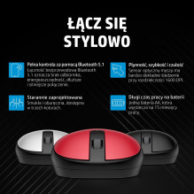 HP Bluetooth Mouse 240 Lunar White HP Bluetooth Mouse 240 Lunar White