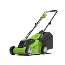 33 cm akumuliatorinė vejapjovė Greenworks GD24LM33K4 - 2516107UB - įkroviklis + 4Ah akumuliatoriaus komplektas