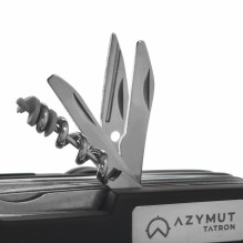 Pocket knife AZYMUT Tatron - 25 tools + belt pouch (HK20017BL) Pocket knife AZYMUT Tatron - 25 tools + belt pouch (HK20017BL)