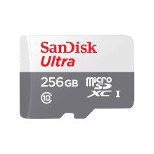„SanDisk Ultra 256 GB MicroSDXC UHS-I Class 10“ atmintis