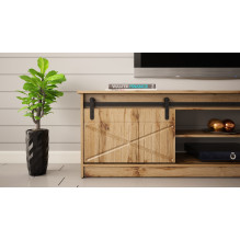 RTV GRANERO spintelė 200x56,7x35 ąžuolo spalvos wotan