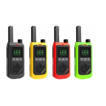 Racija Baofeng BF-T17 raudona, 2 vnt.