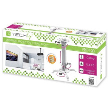 „Techly“ projektoriaus lubų atramos prailginimas, 380–580 mm, sidabrinis, ICA-PM 18S