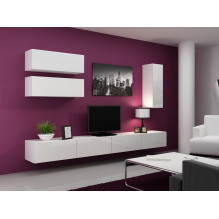 Cama Cabinet VIGO "90" full 90 / 35 / 32 white / white gloss