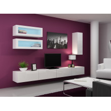 Cama Cabinet VIGO "90" full 90 / 35 / 32 white / white gloss