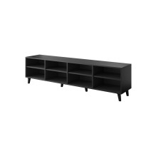 RTV cabinet ETNA 200x42x52 matte black RTV cabinet ETNA 200x42x52 matte black