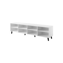 RTV cabinet FARO 200x42x52 white matt + oak craft RTV cabinet FARO 200x42x52 white matt + oak craft