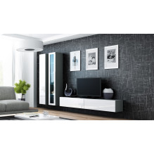Cama Full cabinet VIGO '180' 180 / 40 / 30 grey / white gloss Cama Full cabinet VIGO '180' 180 / 40 / 30 grey / white gloss