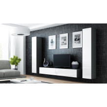 Cama Full cabinet VIGO '180' 180 / 40 / 30 grey / white gloss Cama Full cabinet VIGO '180' 180 / 40 / 30 grey / white gloss