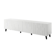 RTV spintelė BARI 200x42x52 balta matinė RTV spintelė BARI 200x42x52 balta matinė