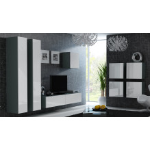 Cama Full cabinet VIGO '180' 180 / 40 / 30 grey / white gloss Cama Full cabinet VIGO '180' 180 / 40 / 30 grey / white gloss