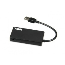 iBox IUH3F56 interface hub USB 3.2 Gen 1 (3.1 Gen 1) Type-A 5000 Mbit / s Black iBox IUH3F56 interface hub USB 3.2 Gen 1 (3.1 Gen 1) Type-A 5000 Mbit / s Black