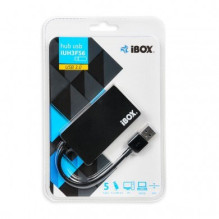 iBox IUH3F56 interface hub USB 3.2 Gen 1 (3.1 Gen 1) Type-A 5000 Mbit / s Black iBox IUH3F56 interface hub USB 3.2 Gen 1 (3.1 Gen 1) Type-A 5000 Mbit / s Black